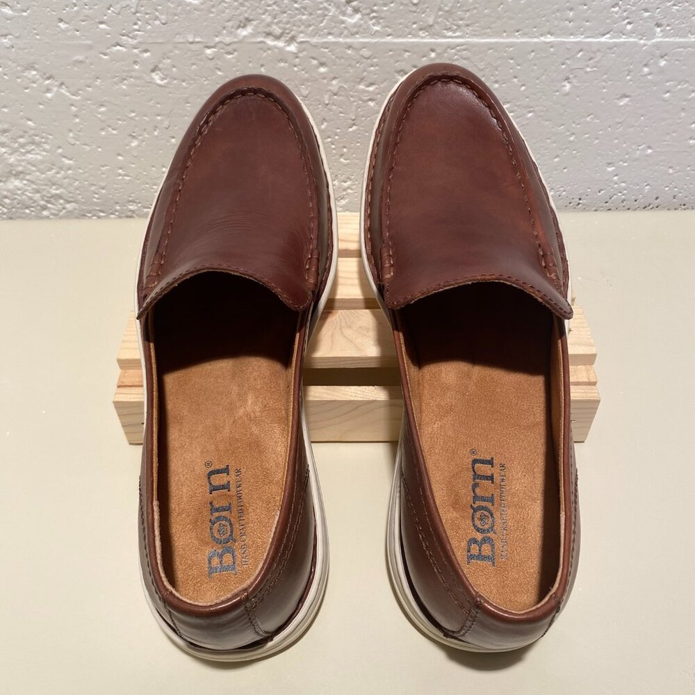Born Men's Thaton Leather Slip On Loafers - NWOB - Picture 9 of 12